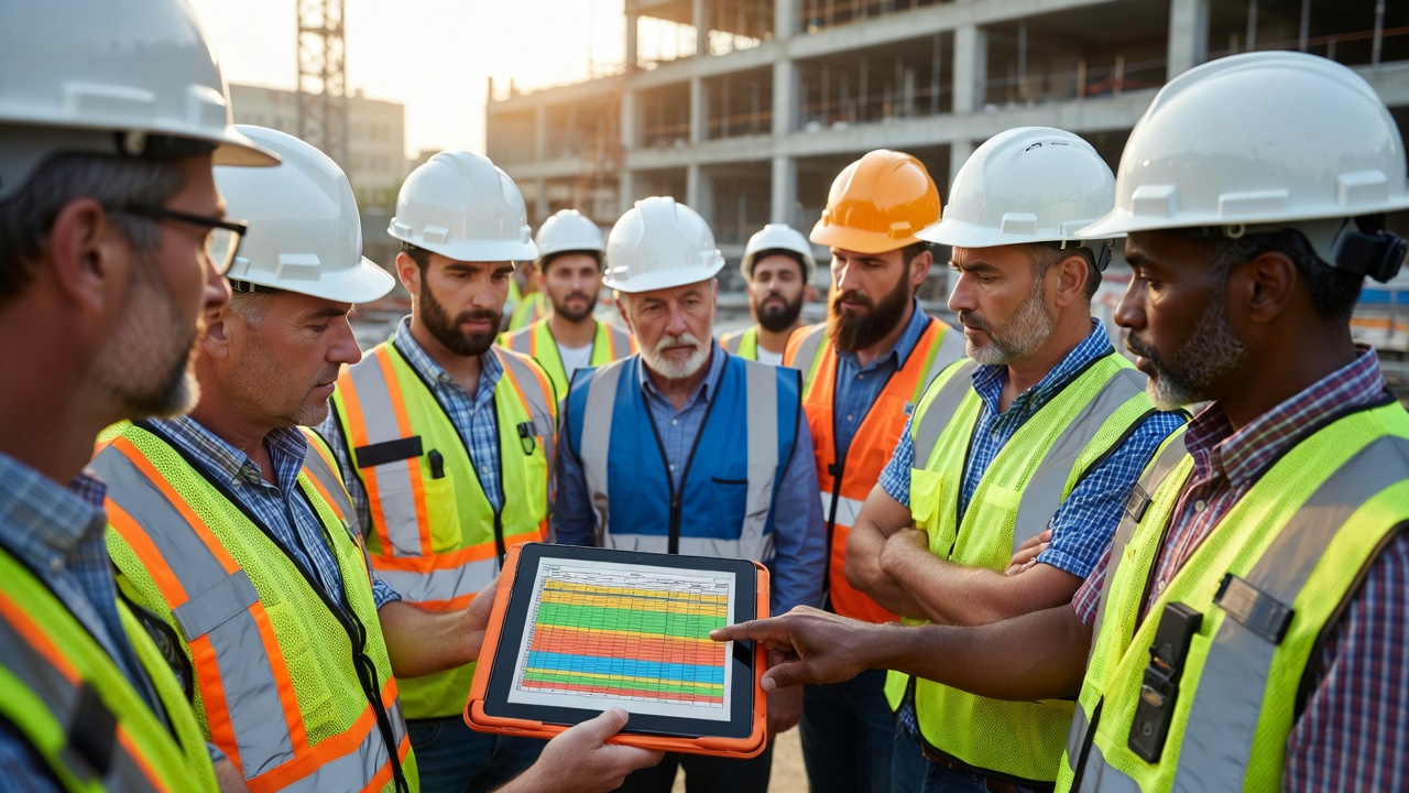 Team communication through scheduling software