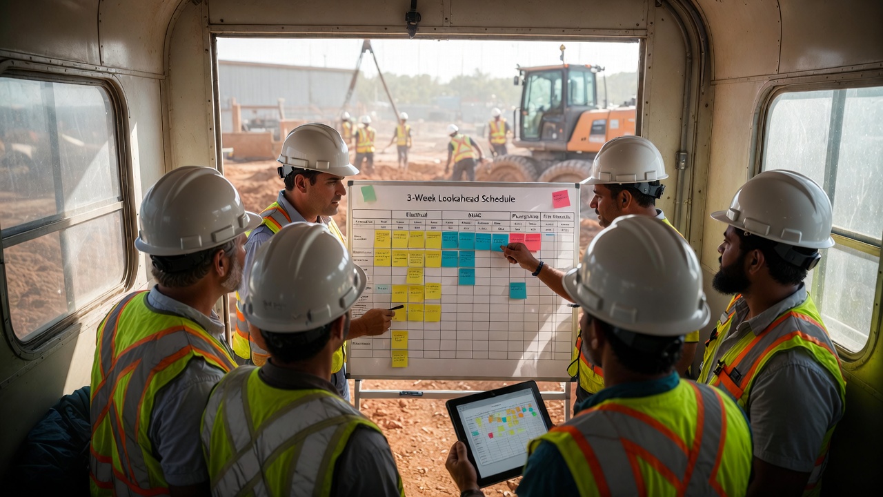 How 3 Week Lookahead Schedules Improve Trade Coordination