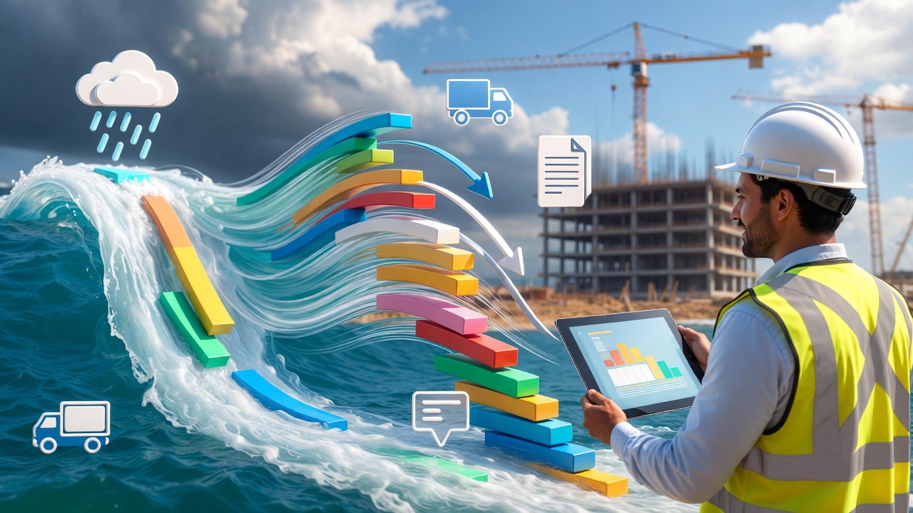 How Rolling Lookahead Schedules Adapt to Project Changes