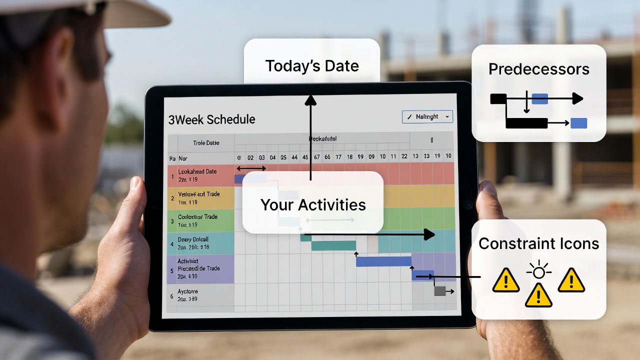 How to Read a Lookahead Schedule in 5 Minutes