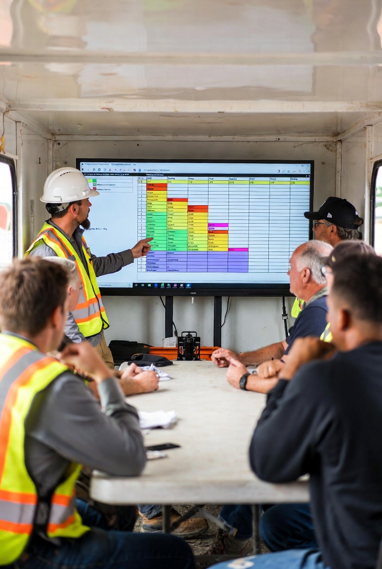 Team accountability through scheduling